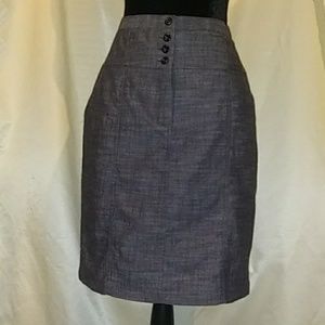 Black/ Gray pencil Skirt